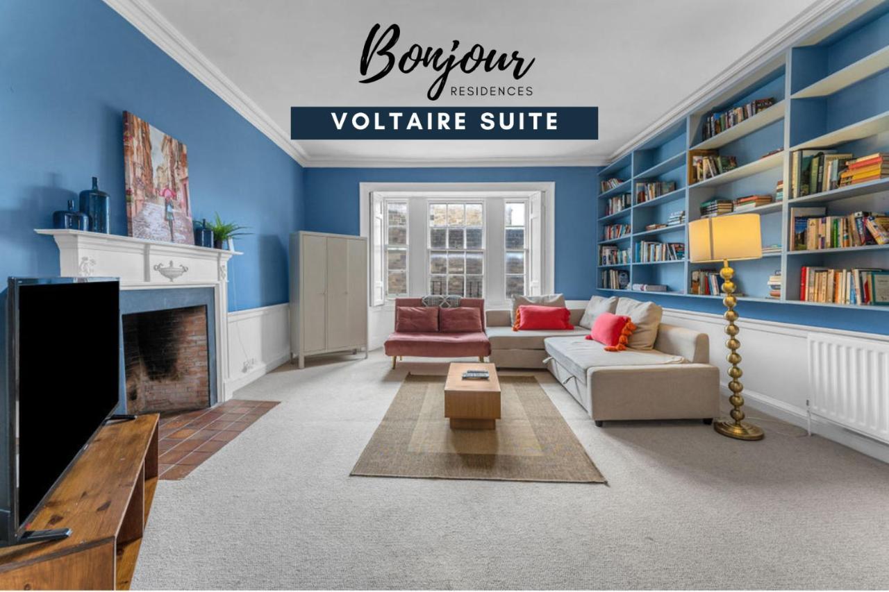 Voltaire Suite - New Town 3Br-2Ba, Castle Street By Bonjour Residences Edinburgh Exterior photo